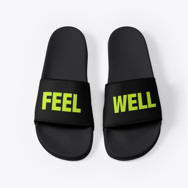 Feel Well Yoga Slippers - Green